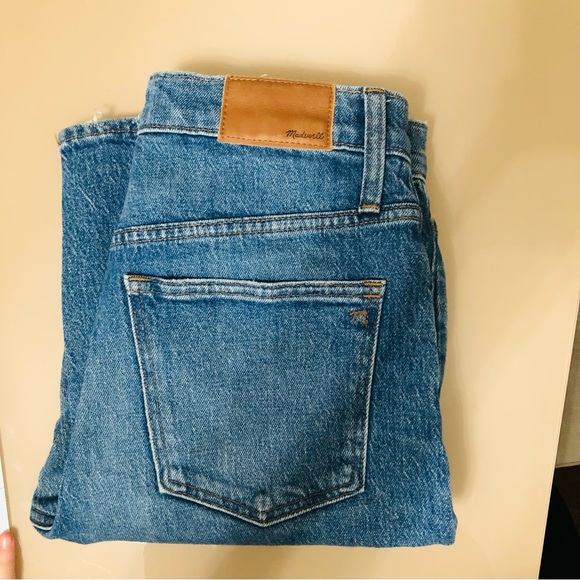 Madewell The High-Rise Slim Crop Boy Jean size 25 - Picture 8 of 9